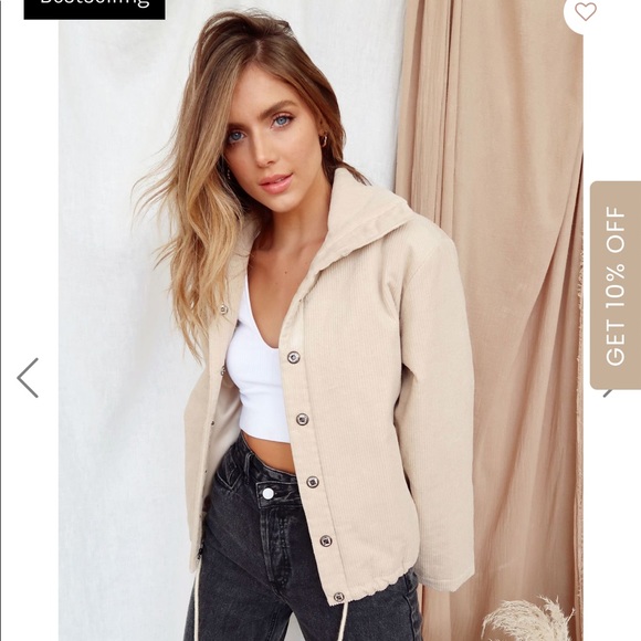 Corduroy bomber Jacket - Picture 2 of 4